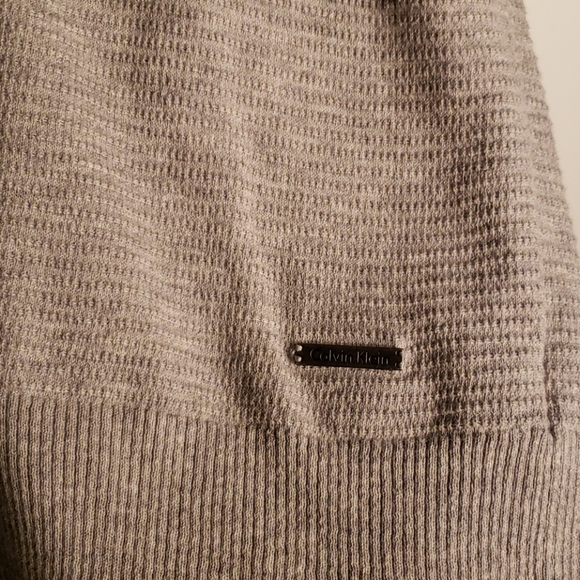 Men's Calvin Klein Knit Polo - Picture 3 of 4